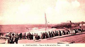 2962- Fort-de-l'eau - Vue sur Mer et Fort Turc - 1948